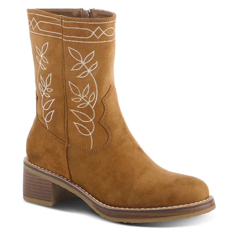 Boots for weekend trips-PATRIZIA DAKOTA WESTERN MID CALF BOOTIE