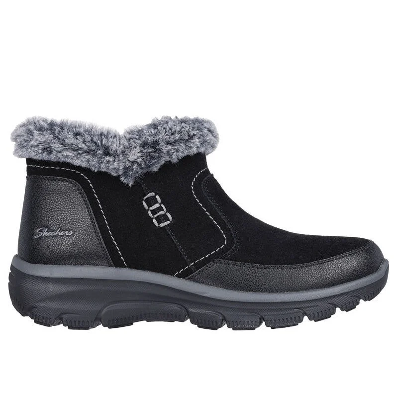 Boots with unique stitching-Skechers Relaxed Fit: Easy Going - Warm Escape Boots