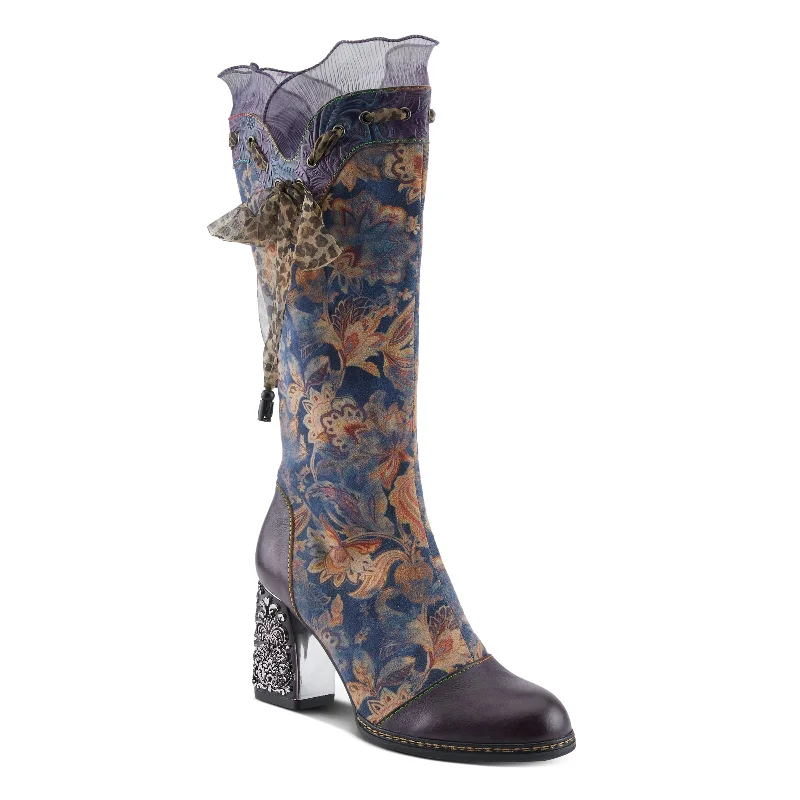 Boots with cool tread-L'ARTISTE RORRIA BOOTS