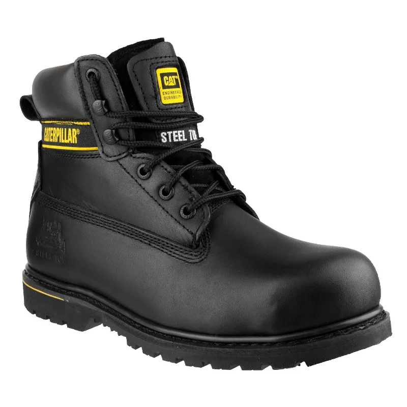 Boots with late traction-CAT Caterpillar Holton Safety Boots