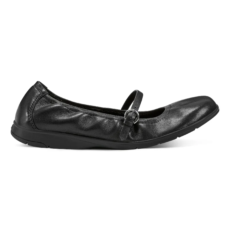 Flats close to metro-Korvino Square Toe Casual Ballet Flats