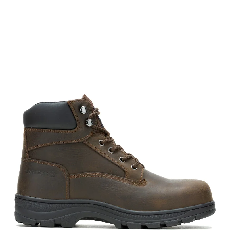 Boots for seasonal trips-Wolverine Men's Carlsbad 6" EH Steel Toe Work Boot