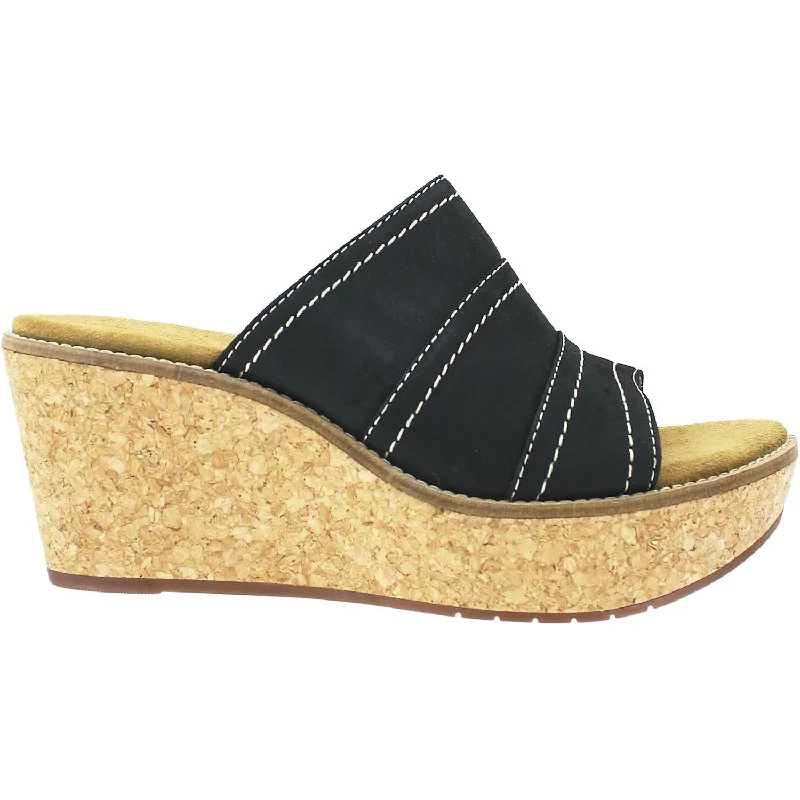 Women's Clarks Aisley Lily Black Nubuck