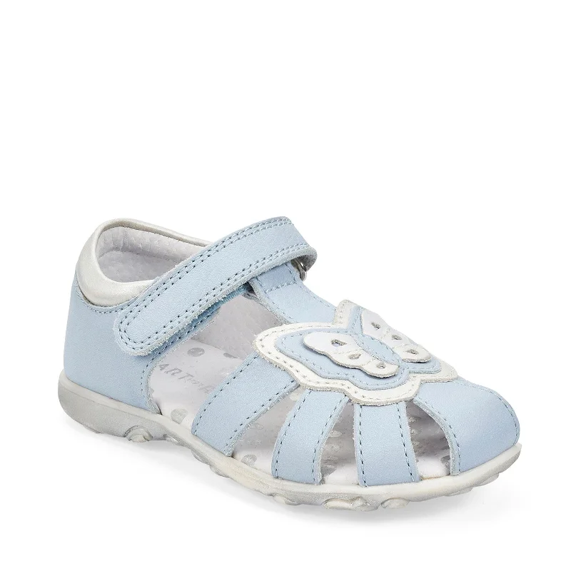 Start-Rite Charm 5192_2 Girls Pale Blue Leather Sandals