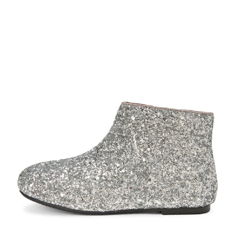 Boots for aware wear-Chiara Glitter Silver