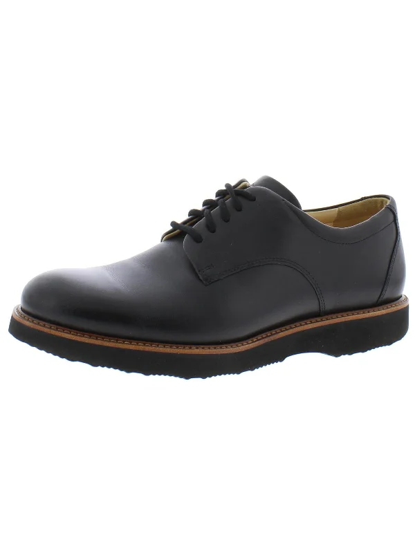 Rainy Day Founder Mens Leather Breathable Oxfords