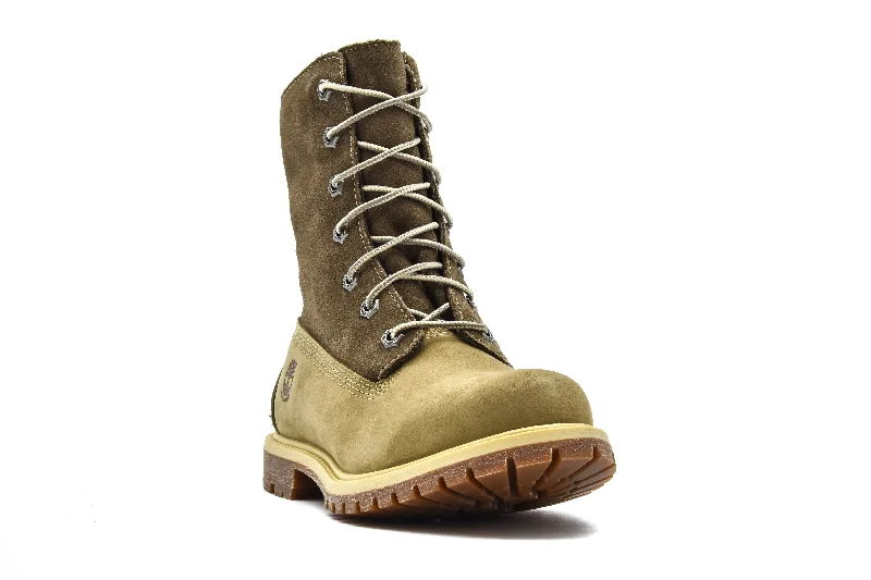 Boots with green soles-TIMBERLAND Women's Authentic Waterproof Fold Down Boot