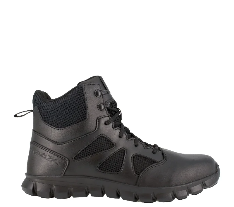 Boots for co-wearers-Reebok Work Women's 6" EH Side-Zip Sublite Tactical Boot