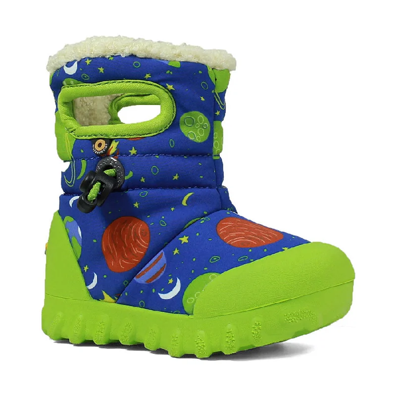 Boots with bright lining-Baby Bogs B-Moc Space Wellington Boots