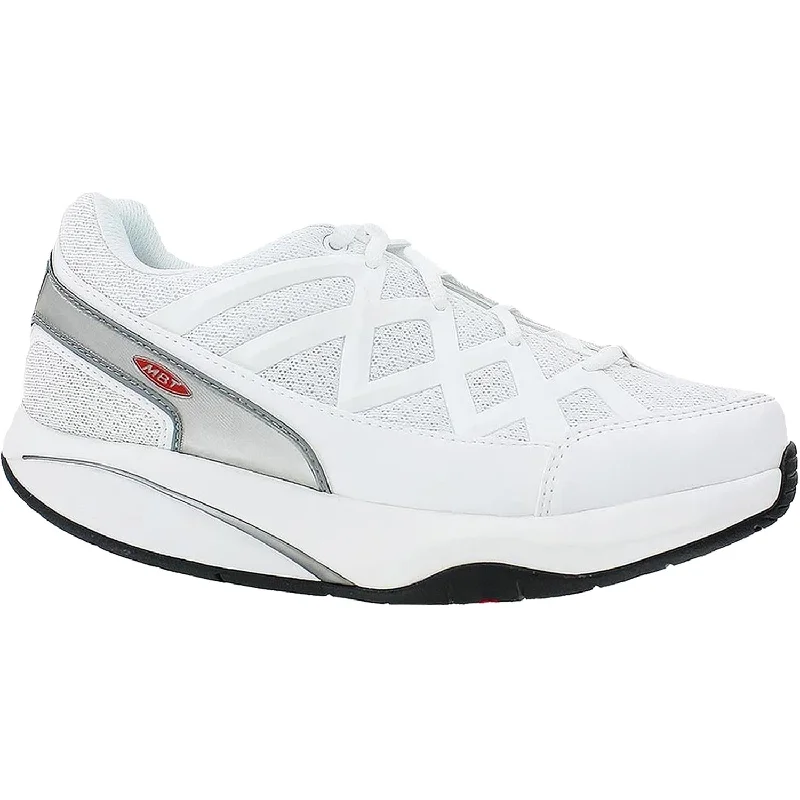 Athletic Shoes for Trail RunningMen's MBT Sport 3 White Leather/Mesh