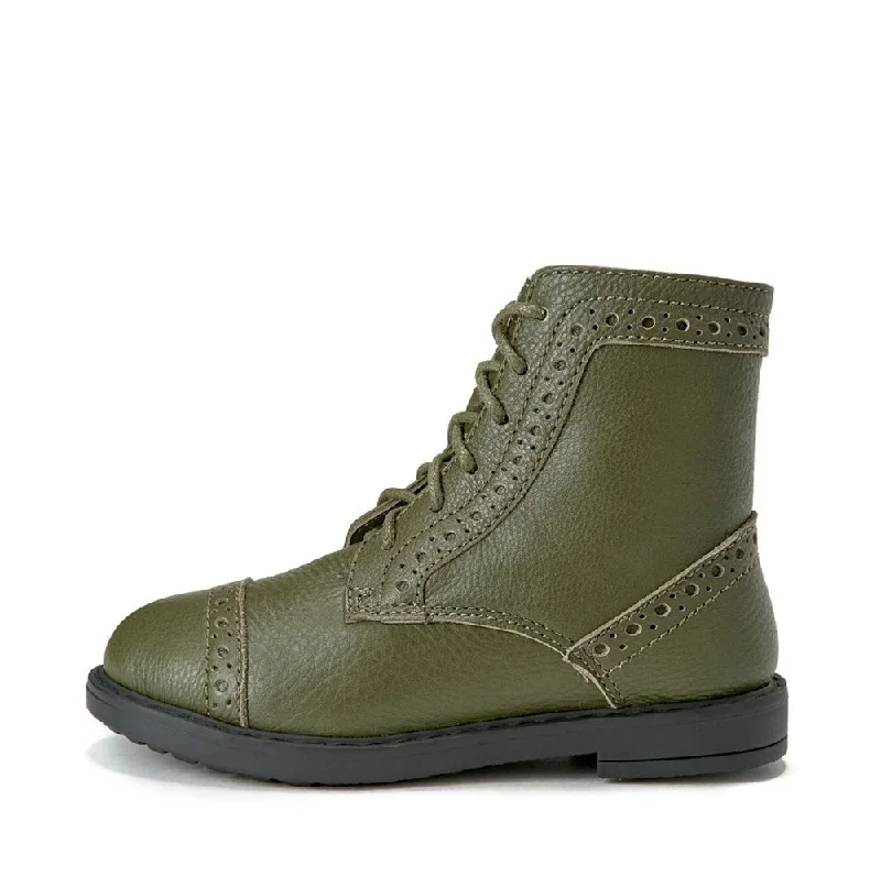 Boots near work hubs-Thomas Khaki