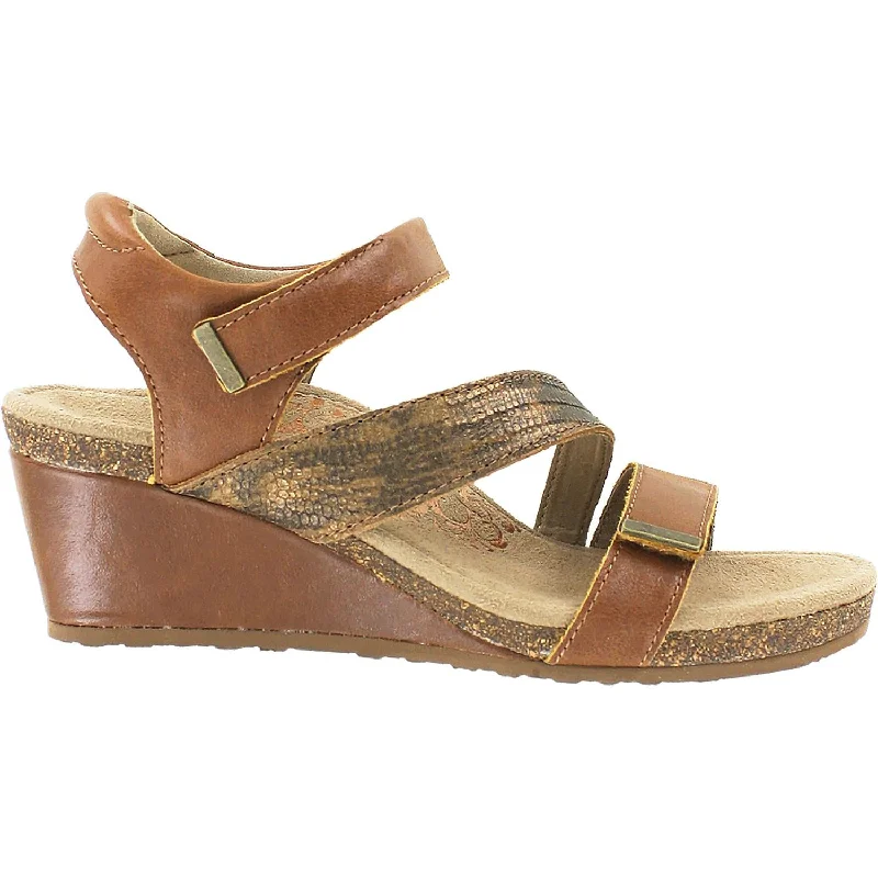 Women's Aetrex Brynn Cognac Leather