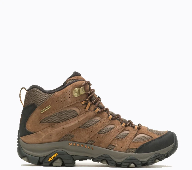 Boots with modern soles-Merrell Men's Moab 3 Mid Boot