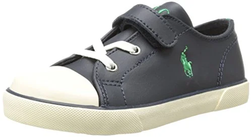 Athletic Shoes with Neutral StylePolo Ralph Lauren Kids Carson EZ Leather Sneaker (Toddlers)