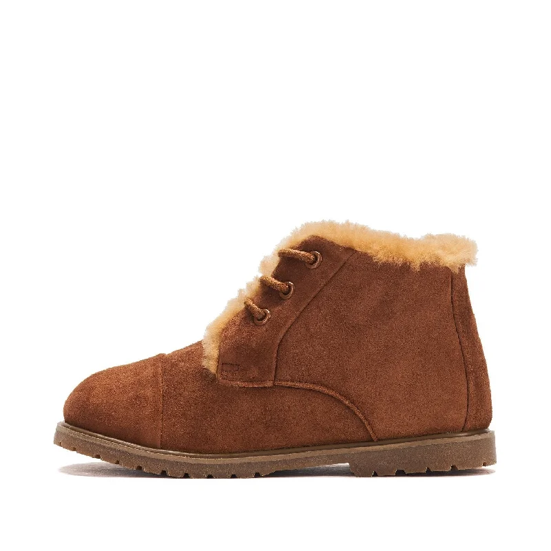 Boots with chill tread-Zoey Camel