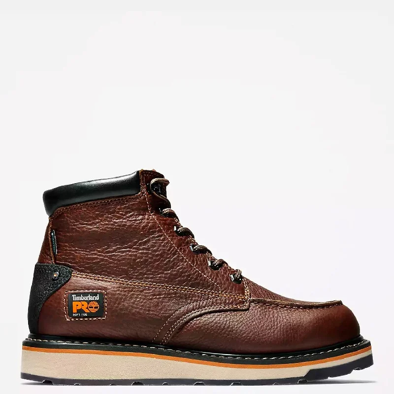 Boots near concert halls-Timberland PRO Men's Gridworks Waterproof 6" Work Boot