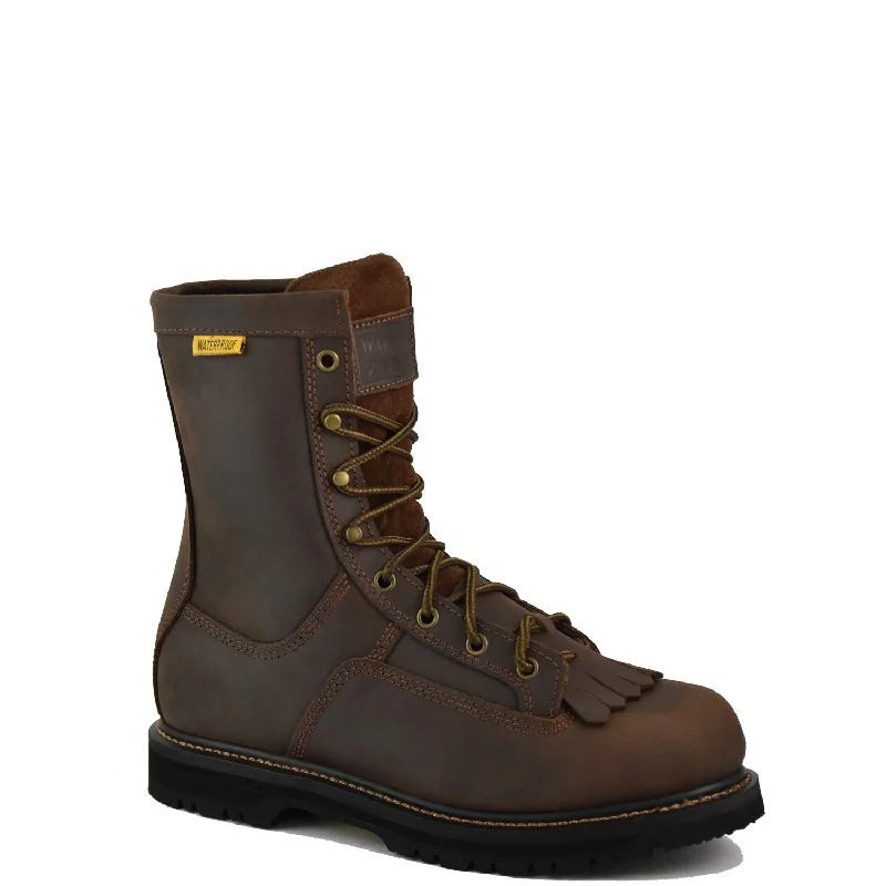 Boots for temporary use-Work Zone Men's N880  8" Lace-to-Toe Work Boot