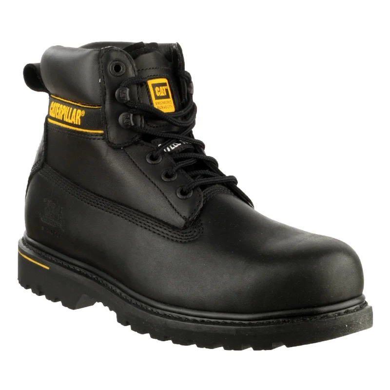 Boots near food markets-CAT Caterpillar Holton S3 Safety Boots