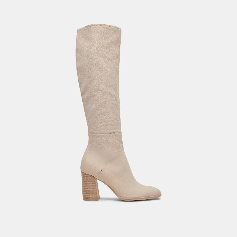 Boots for conscious wear-FYNN BOOTS SAND NUBUCK - re:vita