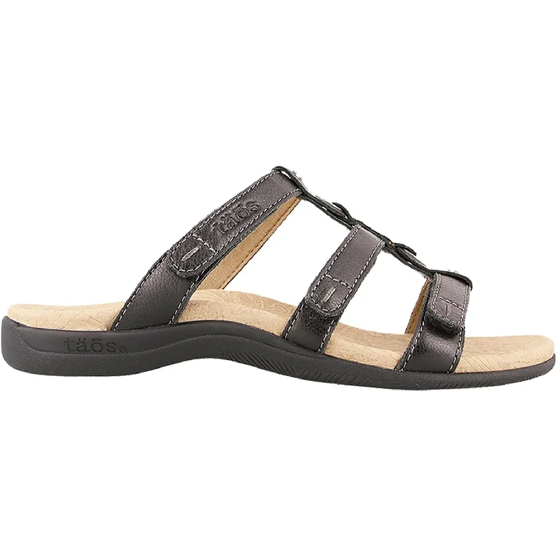 Women's Taos Nifty Black Leather