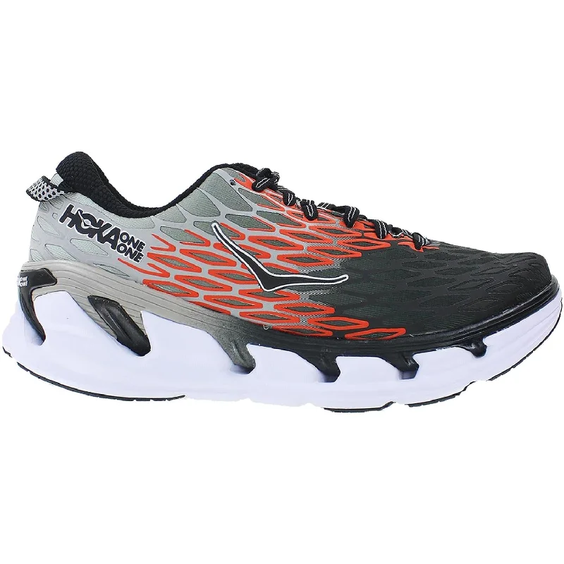 Athletic Shoes for Long-Distance RunningMen's Hoka One One Vanquish 2 Grey/Orange Flash Mesh