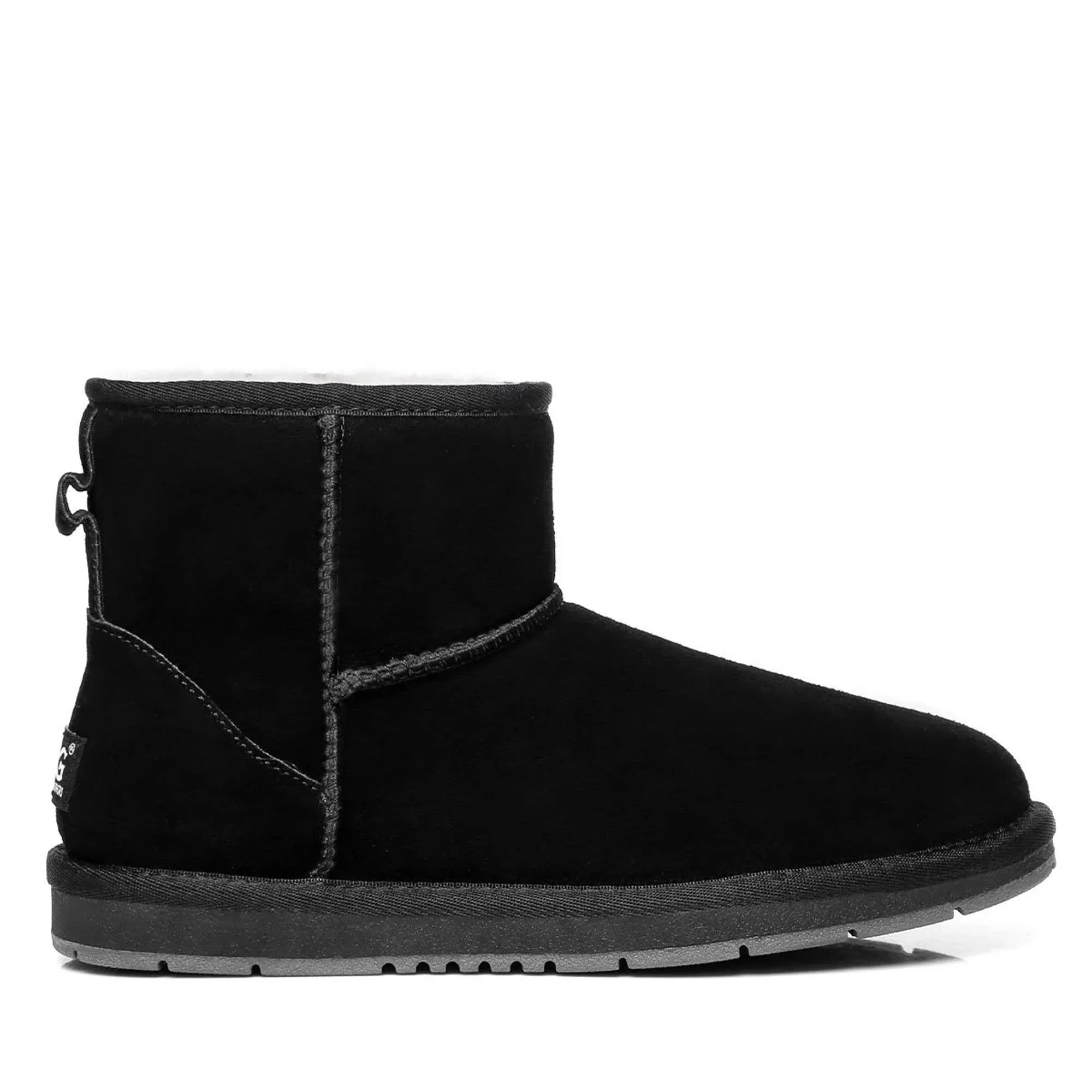 Boots for first timers-UGG Suede Mini Boots