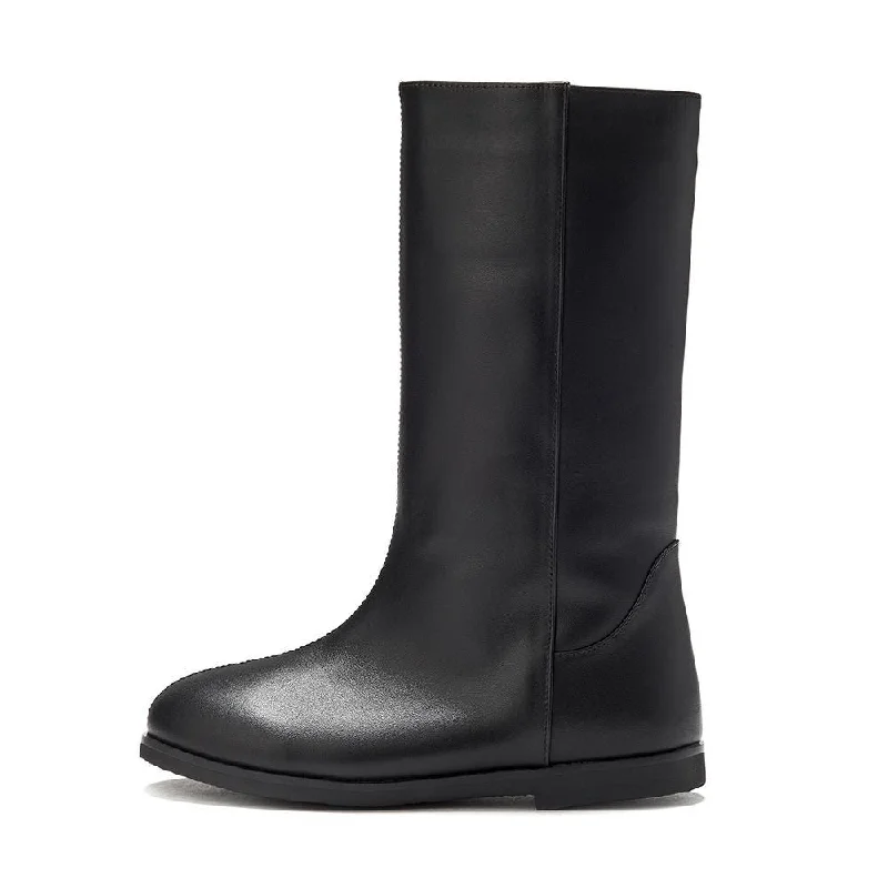 Boots knee high-Filippa 2.0 Black