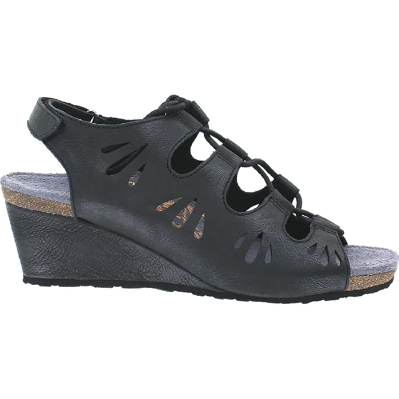 Women's Aetrex Giselle Black Leather