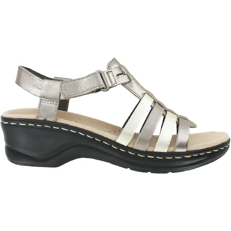 Women's Clarks Lexi Bridge Metallic Multi Leather