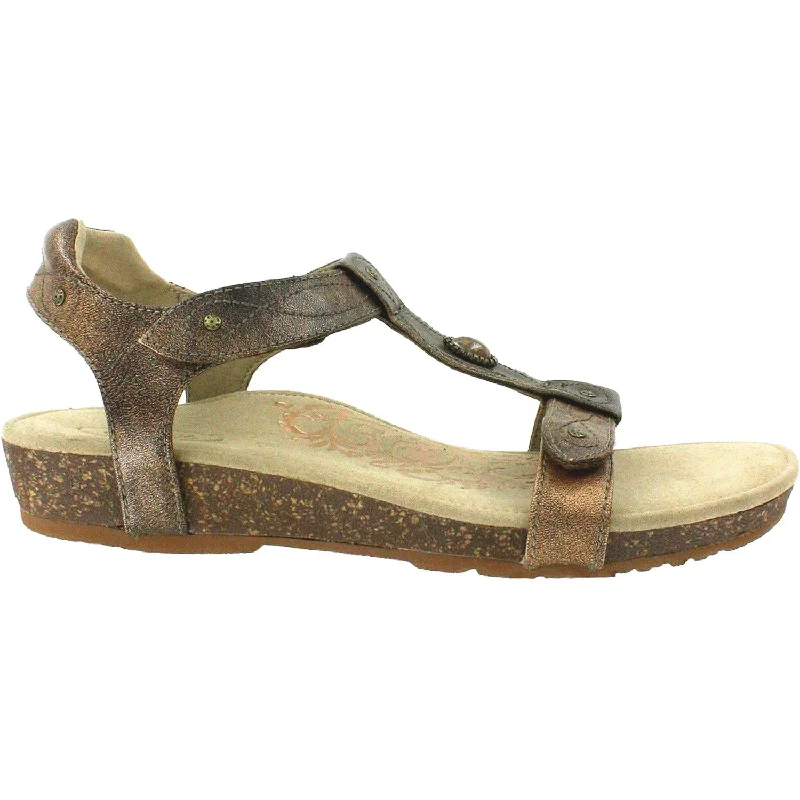 Women's Aetrex Lori Bronze Leather