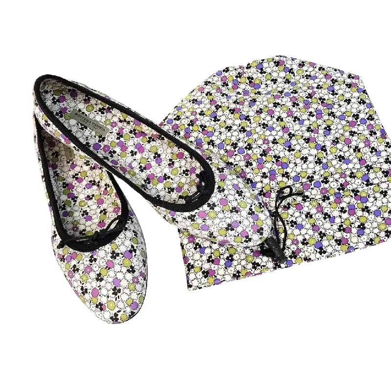 Flats with community events-Bottega Veneta Women's Floral  /  /  Leather Ballet Flats