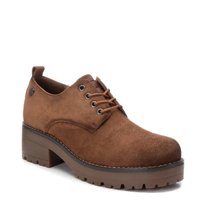 Women's Suede Lace-Up Oxfords By XTI