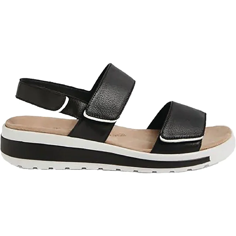 Women's Ziera Garlin Black / White Leather