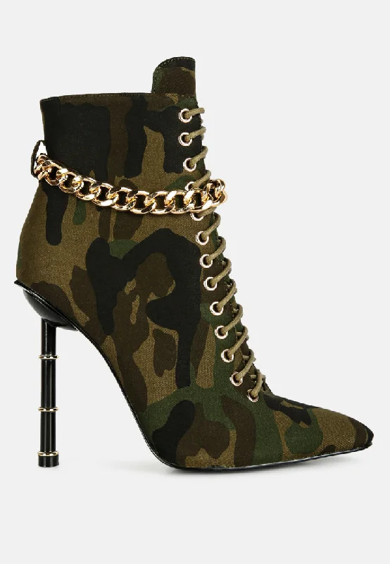 Boots near tech hubs-Prestige Camosole -Stiletto  Boot