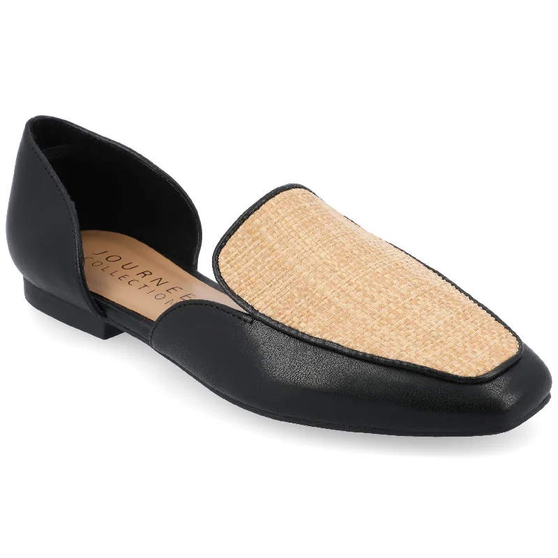 Flats for seasonal stays-Journee Collection Women's Tru Comfort Foam Kennza Flats