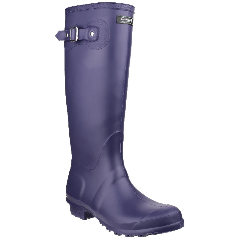 Boots with rooftop soles-Cotswold Sandringham Wellington Boots