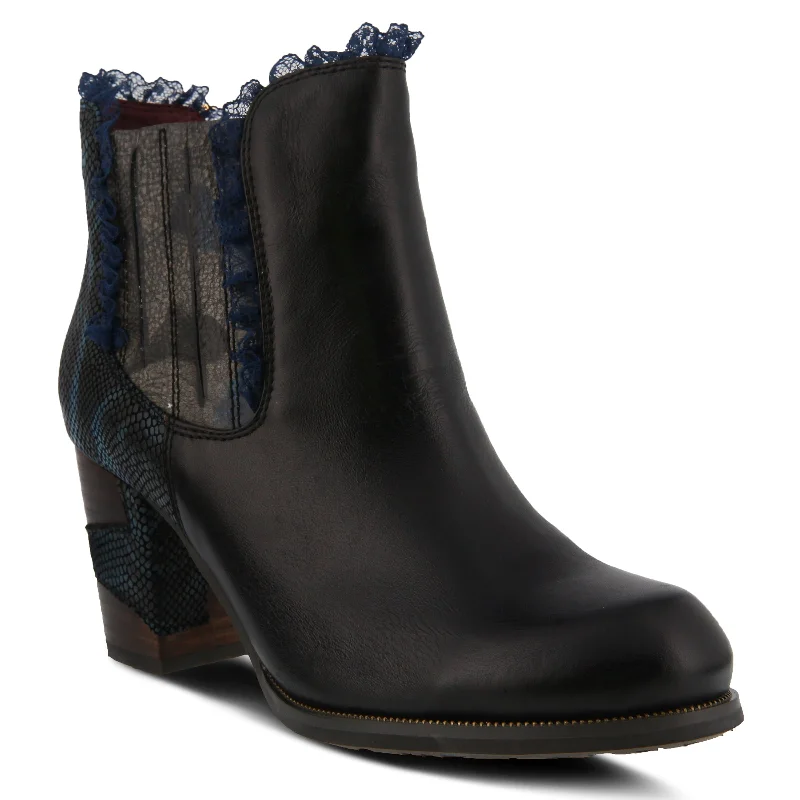 Boots with open tread-L'ARTISTE BATA BOOTIE