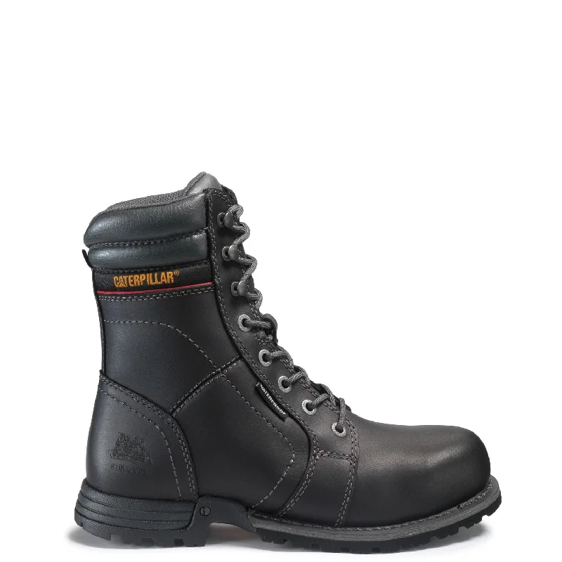 Boots near bus lines-CAT Women's Echo 8" Waterproof Steel Toe Boot