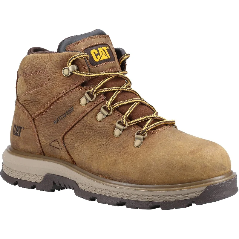 Boots with nearby paths-CAT Caterpillar Exposition Hiker Safety Boots