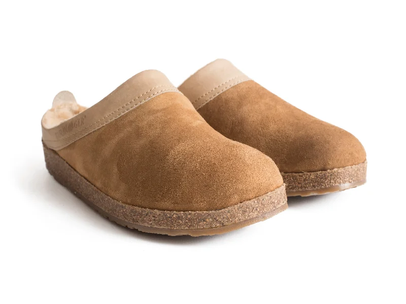 Slippers with arch support-Haflinger Snowbird