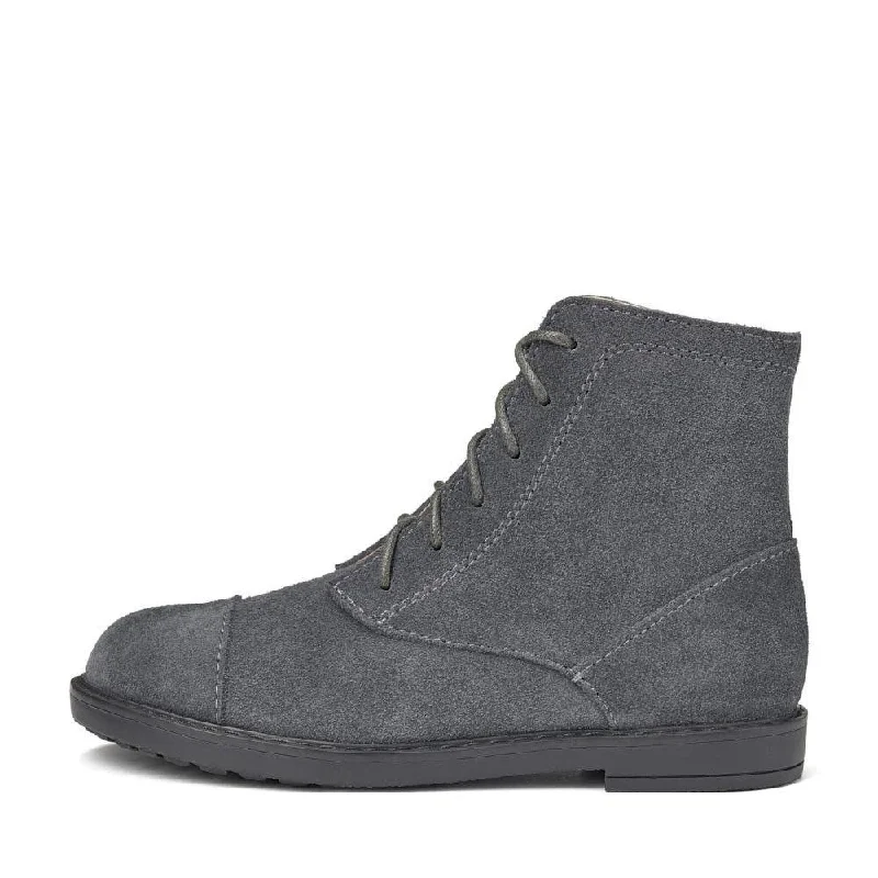 Boots near forest parks-Thomas Suede Grey