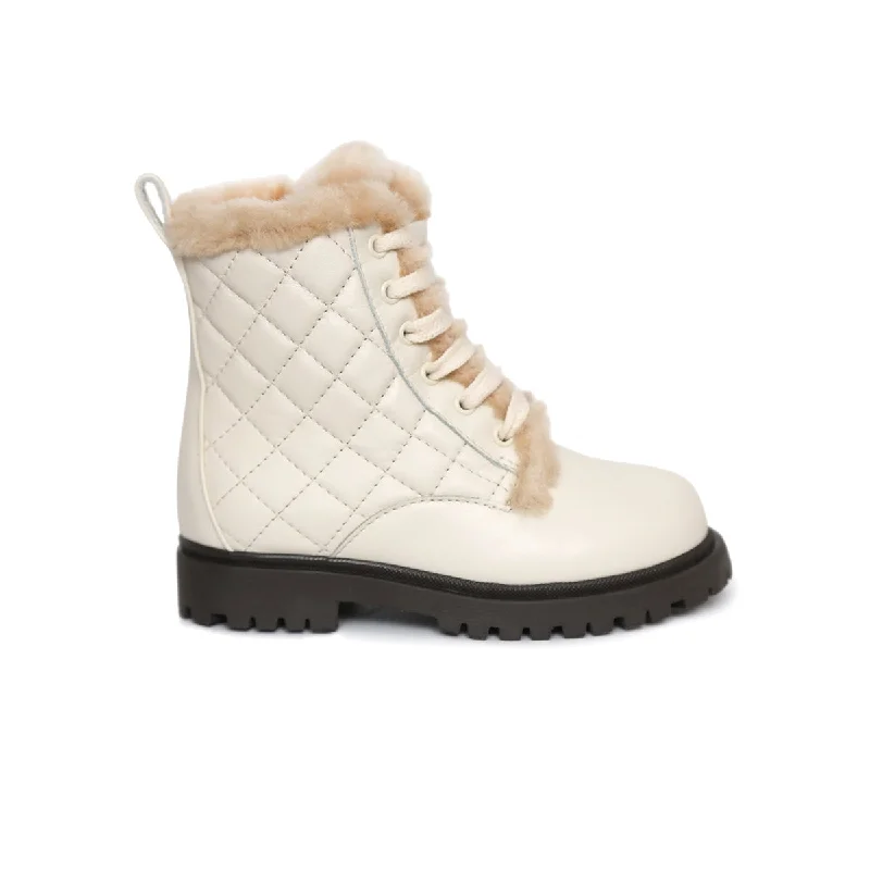 Boots with custom fit-Lara Shearling Boots