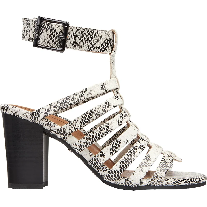 Women's Vionic Sami White/Black Snake