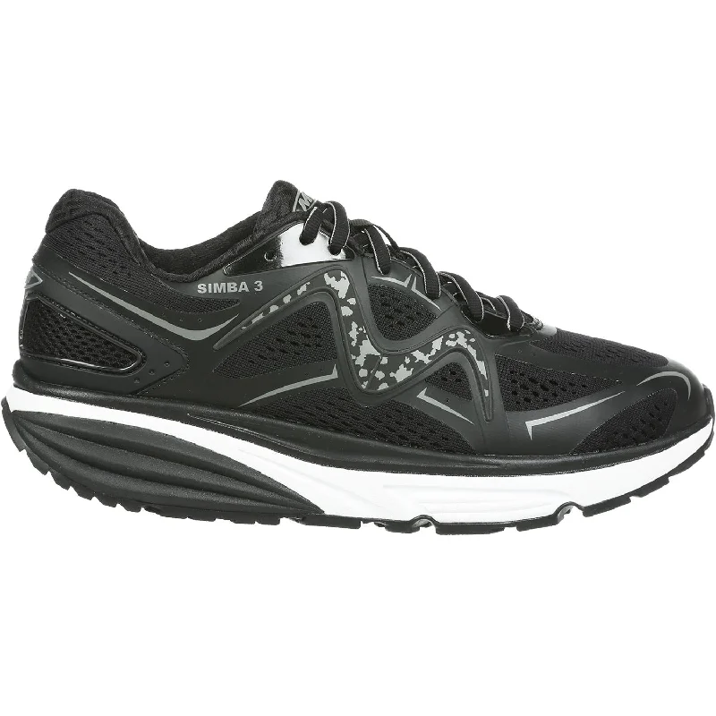 Athletic Shoes with Premium QualityMen's MBT Simba 3 Black Mesh