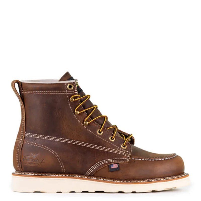 Boots near boutique shops-Thorogood Men's American Heritage MAXWear Wedge™ 6″ Moc Toe Work Boot