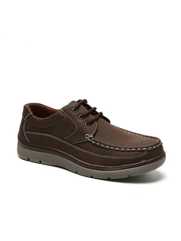 Comfort 01 Mens Lace-Up Padded Insole Oxfords