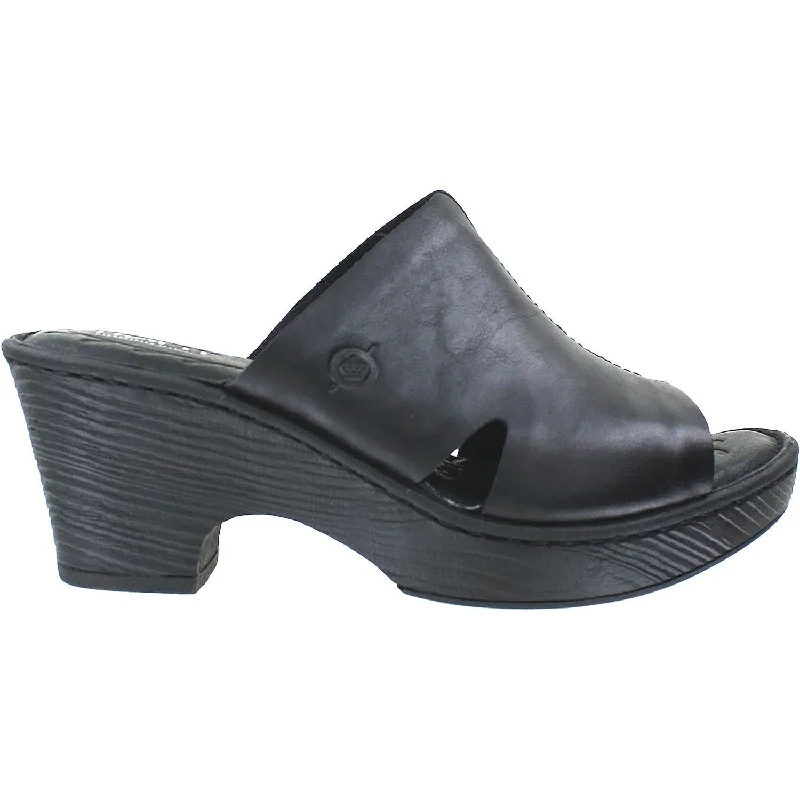 Women's Born Crato Black Leather