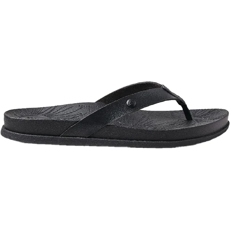 Women's Reef Cushion Porto Cruz Black Night Synthetic