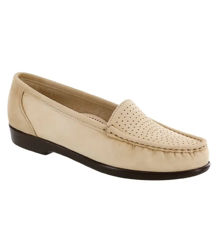 Loafers with soft fit-Women's Savvy Loafer - Medium In Linen