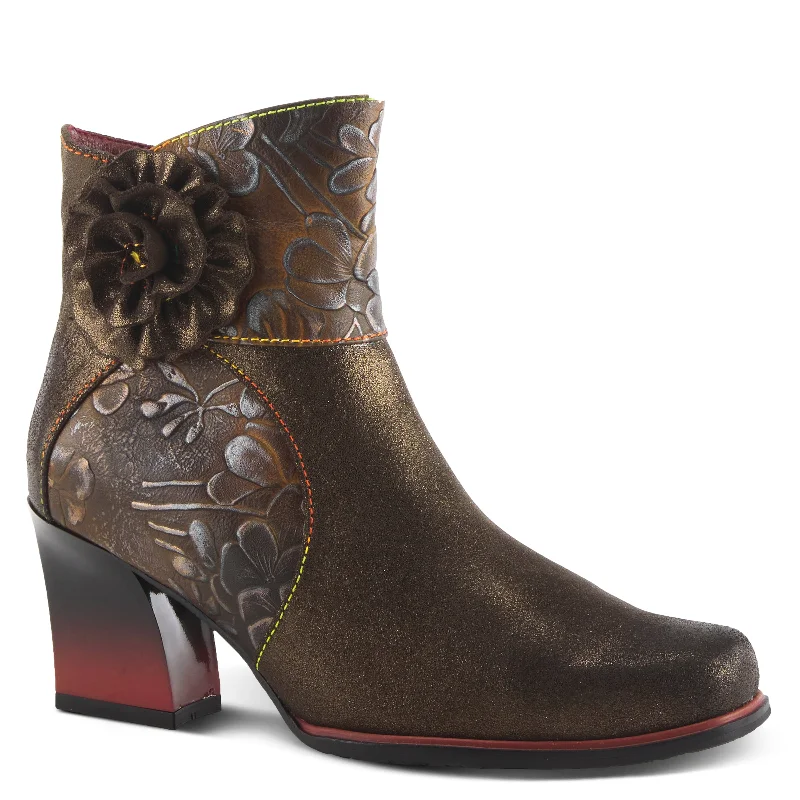 Boots with bold colors-L'ARTISTE ZINNA BOOTIE